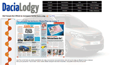 Desktop Screenshot of dacialodgy.eu
